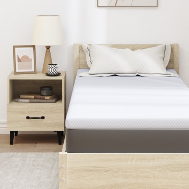 vidaXL Στρώμα μνήμης 80 x 200 cm Thick Μαλακό Ύφασμα-100% πολυέστερ