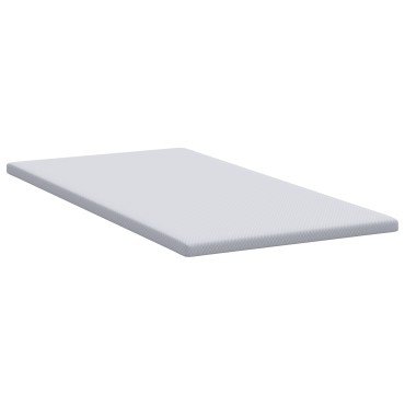 vidaXL Στρώμα μνήμης 90 x 190 cm Thick Μαλακό Ύφασμα-100% πολυέστερ
