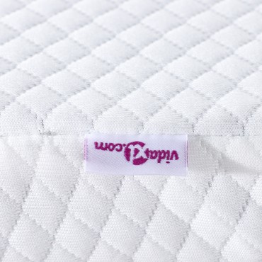 vidaXL Στρώμα μνήμης 90 x 190 cm Thick Μαλακό Ύφασμα-100% πολυέστερ