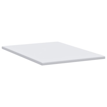 vidaXL Στρώμα μνήμης 140 x 190 cm Thick Μαλακό Ύφασμα-100% πολυέστερ