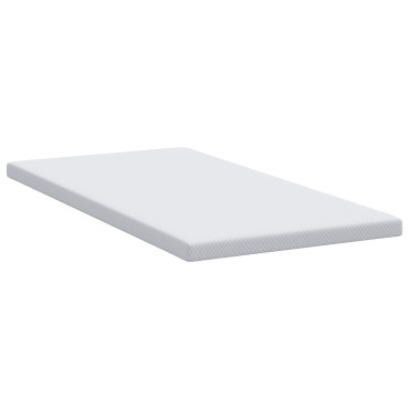 vidaXL Στρώμα μνήμης 100 x 200 cm Thick Μαλακό Ύφασμα-100% πολυέστερ