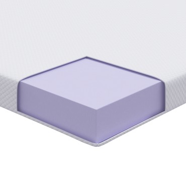 vidaXL Στρώμα μνήμης 90 x 200 cm Thick Μαλακό Ύφασμα-100% πολυέστερ