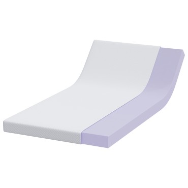 vidaXL Στρώμα μνήμης 120 x 200 cm Thick Μαλακό Ύφασμα-100% πολυέστερ