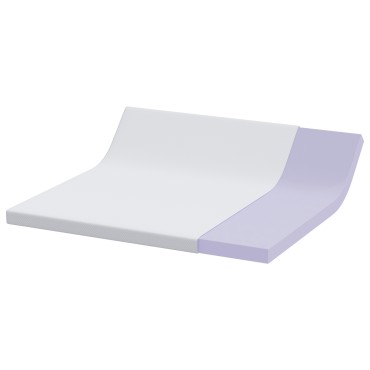 vidaXL Στρώμα μνήμης 200 x 200 cm Thick Μαλακό Ύφασμα-100% πολυέστερ