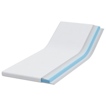 vidaXL Στρώμα επικάλυψης Λευκό 80 x 200 cm Ζακάρ ύφασμα