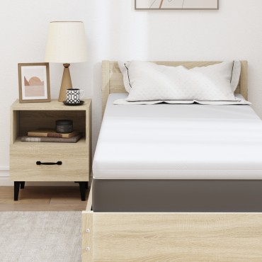 vidaXL Στρώμα επικάλυψης Λευκό 80 x 200 cm Ζακάρ ύφασμα