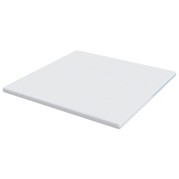 vidaXL Στρώμα επικάλυψης Λευκό 180 x 200 cm Ζακάρ ύφασμα