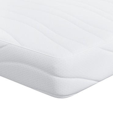 vidaXL Στρώμα Μέτριο 160x200cm Λευκό 1 τεμ. - Διπλό
