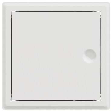 vidaXL Πάνελ Πρόσβασης 2 τμχ. Λευκό 23 x 23 x 3 cm Ατσάλι