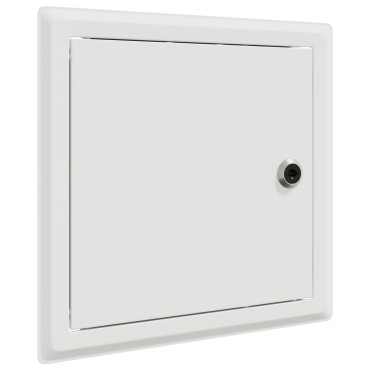 vidaXL Πάνελ Πρόσβασης 2 τμχ. Λευκό 23 x 23 x 3 cm Ατσάλι