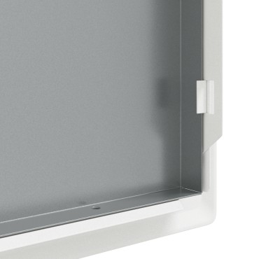 vidaXL Πάνελ Πρόσβασης Λευκό 33 x 23 x 3 εκ Ατσάλι