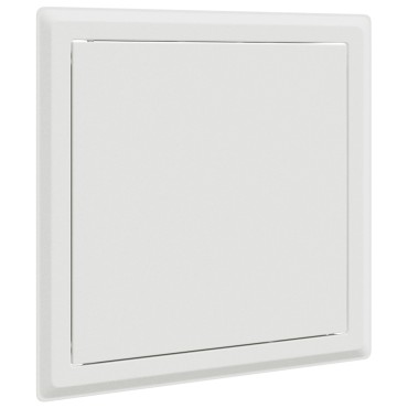 vidaXL Πάνελ Πρόσβασης 2 τμχ. Λευκό 23 x 23 x 3 cm Ατσάλι