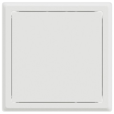 vidaXL Πάνελ Πρόσβασης 2 τμχ. Λευκό 23 x 23 x 3 cm Ατσάλι