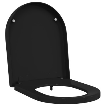 vidaXL Λεκάνη Ρυθμιζόμενος Μαύρο 48 x 36,5 x 4,5 εκ Πολυπροπυλένιο