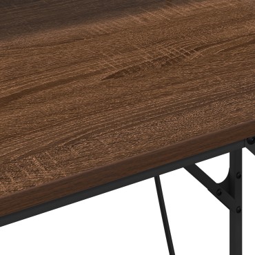 vidaXL Γραφείο Καφέ δρυς 100x50x86,5cm Επεξεργασμένο Ξύλο 1 τεμ.