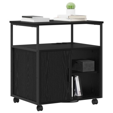vidaXL Ντουλάπα με Σταθμό Φόρτισης 61x46x67cm Επεξεργασμένο Ξύλο 1 τεμ.