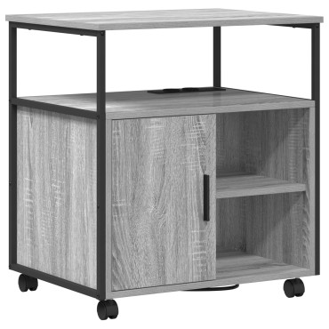 vidaXL Ντουλάπα με Σταθμό Φόρτισης 61x46x67cm Επεξεργασμένο Ξύλο 1 τεμ.