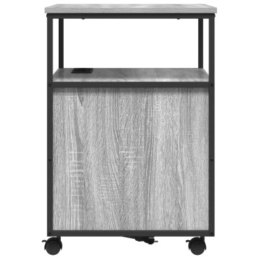 vidaXL Ντουλάπα με Σταθμό Φόρτισης 61x46x67cm Επεξεργασμένο Ξύλο 1 τεμ.