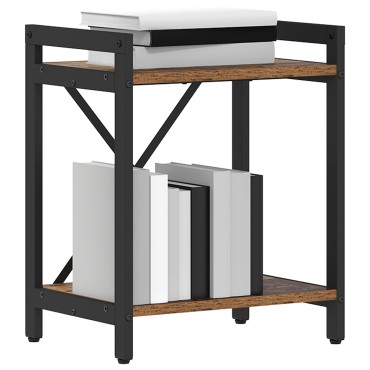 vidaXL Ράφι Βιβλίων 40x30x50cm Επεξεργασμένο Ξύλο Παλαιό ξύλο 1 τεμ.