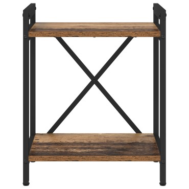 vidaXL Ράφι Βιβλίων 40x30x50cm Επεξεργασμένο Ξύλο Παλαιό ξύλο 1 τεμ.