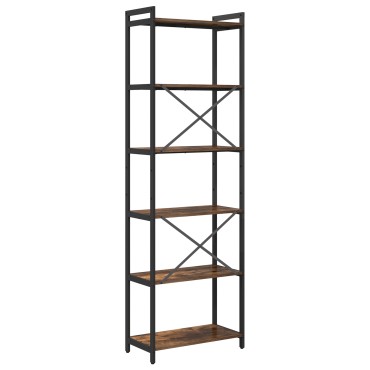 vidaXL Ράφι Βιβλίων 60x30x189,5cm Επεξεργασμένο Ξύλο 1 τεμ.