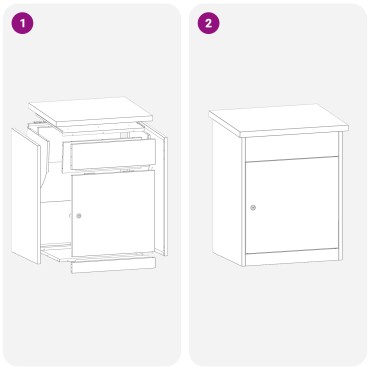 vidaXL Θυρίδα Πακέτων Ασημί 47,5 x 38 x 59 εκ. Ανοξείδωτο ατσάλι