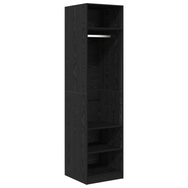 vidaXL Ντουλάπι Μαύρη Οξυά 50x50x200cm Επεξεργασμένο Ξύλο