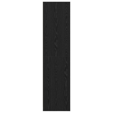 vidaXL Ντουλάπι Μαύρη Οξυά 50x50x200cm Επεξεργασμένο Ξύλο