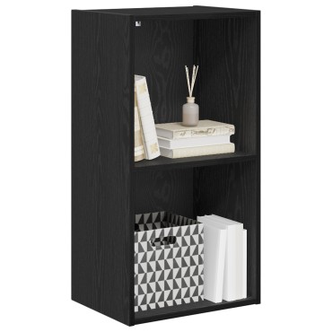 vidaXL Ράφι Βιβλίων 2 επιπέδων 40x30x77cm Επεξεργασμένο Ξύλο 1 τεμ.