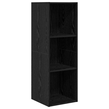 vidaXL Σετ επίπλου τηλεόρασης 37x37x107cm Μαύρη Οξυά
