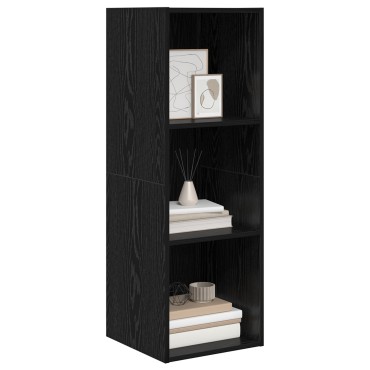vidaXL Σετ επίπλου τηλεόρασης 37x37x107cm Μαύρη Οξυά