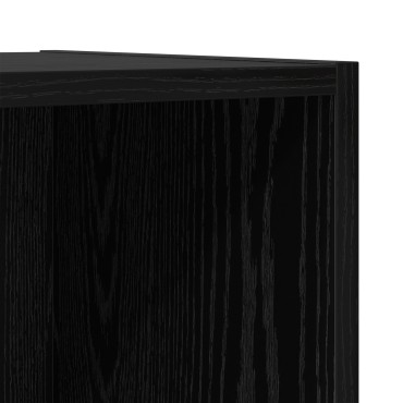 vidaXL Σετ επίπλου τηλεόρασης 37x37x107cm Μαύρη Οξυά