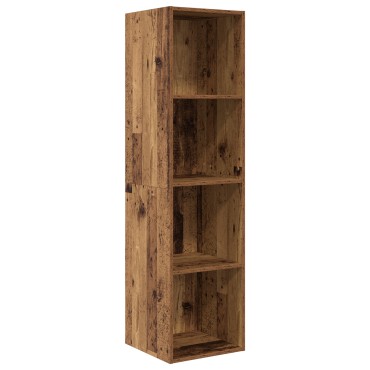 vidaXL Σετ επίπλου τηλεόρασης 37x37x142,5cm Παλιό Ξύλο
