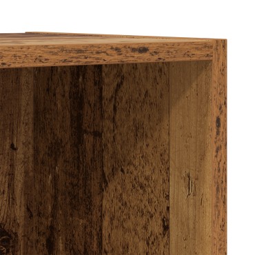 vidaXL Σετ επίπλου τηλεόρασης 37x37x142,5cm Παλιό Ξύλο
