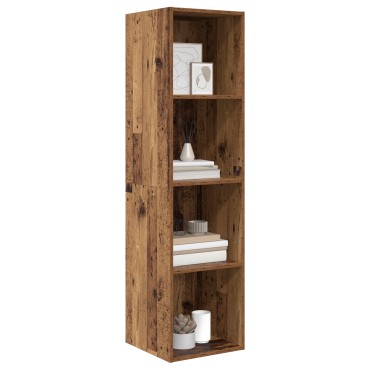 vidaXL Σετ επίπλου τηλεόρασης 37x37x142,5cm Παλιό Ξύλο
