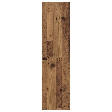 vidaXL Σετ επίπλου τηλεόρασης 37x37x142,5cm Παλιό Ξύλο