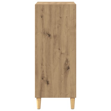 vidaXL Πλαϊνό γραφείο Artisan Oak 57x35x89.5cm Επεξεργασμένο Ξύλο 1 τεμ.