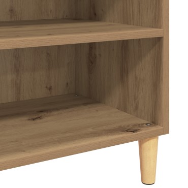 vidaXL Πλαϊνό γραφείο Artisan Oak 57x35x89.5cm Επεξεργασμένο Ξύλο 1 τεμ.