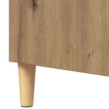 vidaXL Πλαϊνό γραφείο Artisan Oak 57x35x89.5cm Επεξεργασμένο Ξύλο 1 τεμ.