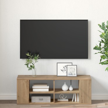 vidaXL Σετ επίπλου τηλεόρασης 102x35x35cm Artisan Oak