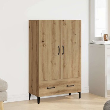 vidaXL Ντουλάπα τεχνίτης Δρυς 70x31x115cm από Επεξεργασμένο Ξύλο 1 τεμ.