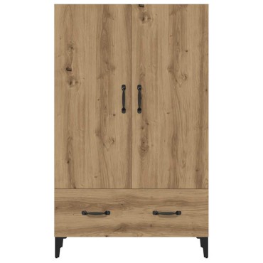 vidaXL Ντουλάπα τεχνίτης Δρυς 70x31x115cm από Επεξεργασμένο Ξύλο 1 τεμ.