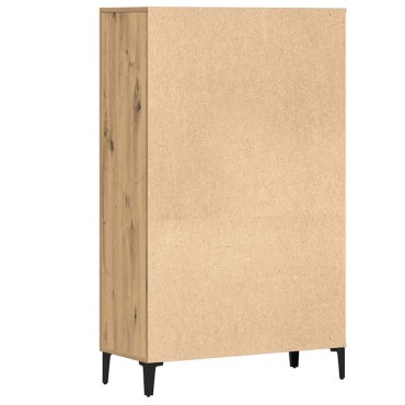 vidaXL Ντουλάπα τεχνίτης Δρυς 70x31x115cm από Επεξεργασμένο Ξύλο 1 τεμ.