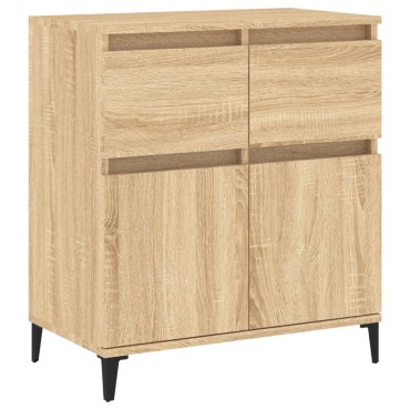vidaXL Συρταριέρα Sonoma Δρυς 60x35x70cm Επεξεργασμένο Ξύλο 1 τεμ.