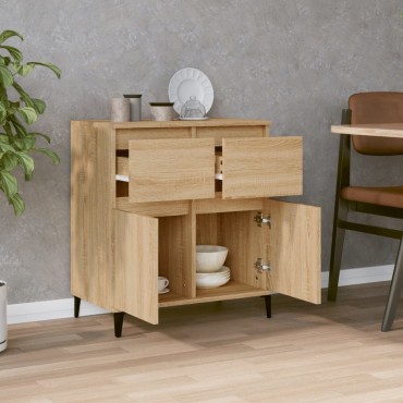 vidaXL Συρταριέρα Sonoma Δρυς 60x35x70cm Επεξεργασμένο Ξύλο 1 τεμ.