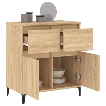 vidaXL Συρταριέρα Sonoma Δρυς 60x35x70cm Επεξεργασμένο Ξύλο 1 τεμ.
