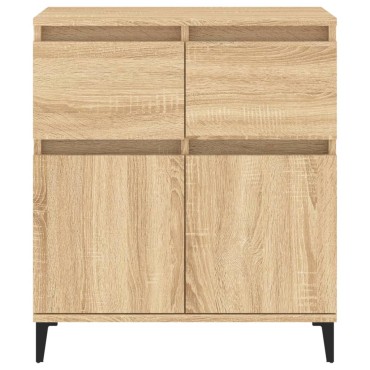vidaXL Συρταριέρα Sonoma Δρυς 60x35x70cm Επεξεργασμένο Ξύλο 1 τεμ.