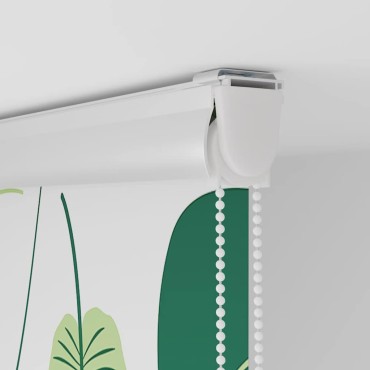 vidaXL Κουρτίνα Μπάνιου Ρολό κασέτα 160x240εκ. Πλάτος υφάσματος 156εκ.