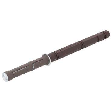 vidaXL Βραχίονες Floating Shelf 12 pcs Μπεζ Ø14 x 210 mm Ατσάλι