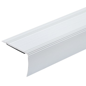 vidaXL Προστατευτικά ακμών σκάλας 30 pcs Ασημί 67 x 3 x 2 εκ.